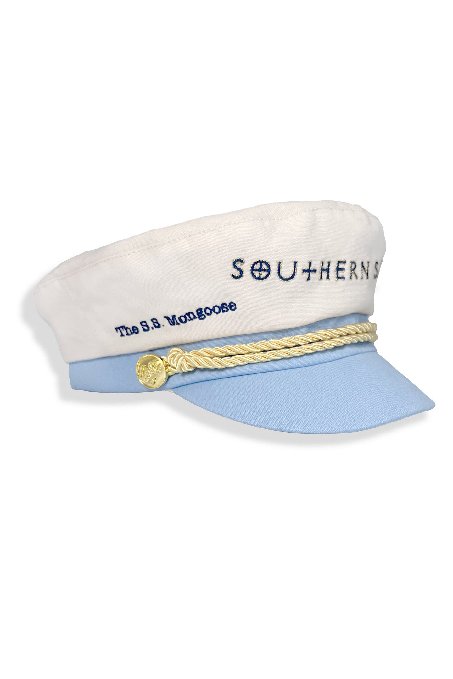 SS Captain Hat | Coco Cream / Chambray